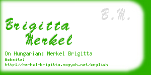 brigitta merkel business card